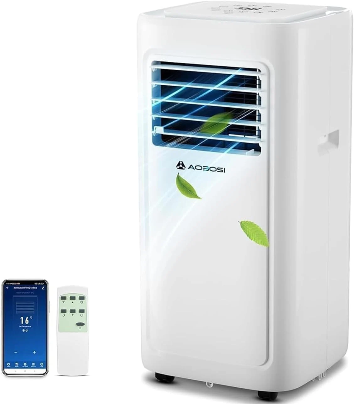 AAOBOSI Portable Air Conditioner: 10000 BTU Portable AC Units for Room up to 350 Sq.Ft