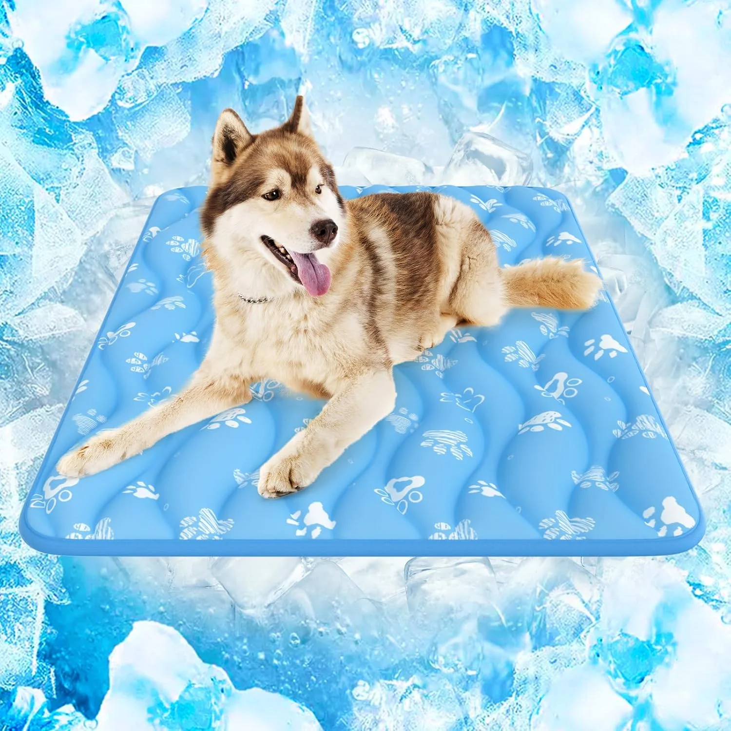 Cooling Mat for Large Dog, Self-Cooling Pet Pad with Arc-Chill Tech: The Perfect Solution for Hot Days