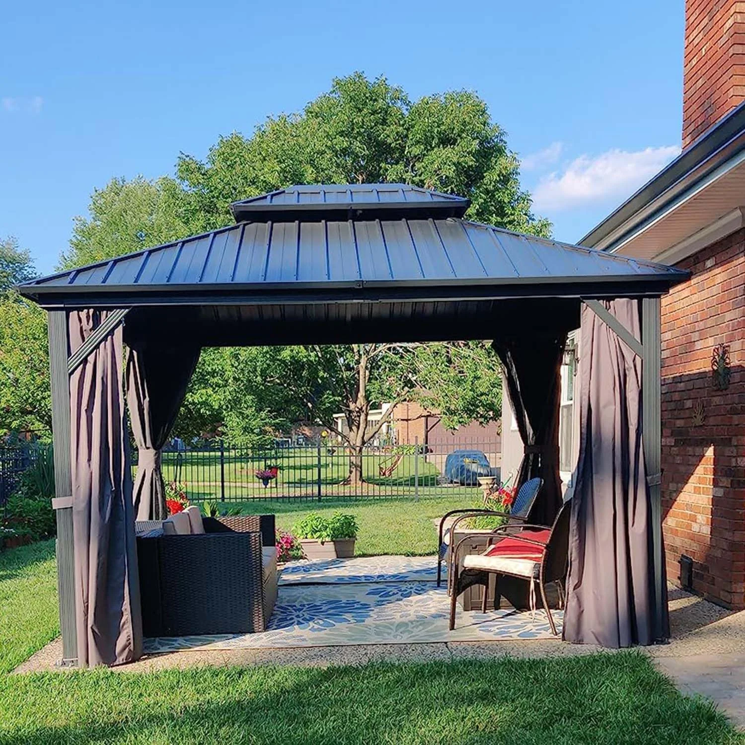 Discover the Domi 10′ X 10′ Hardtop Gazebo: Your Perfect Outdoor Retreat