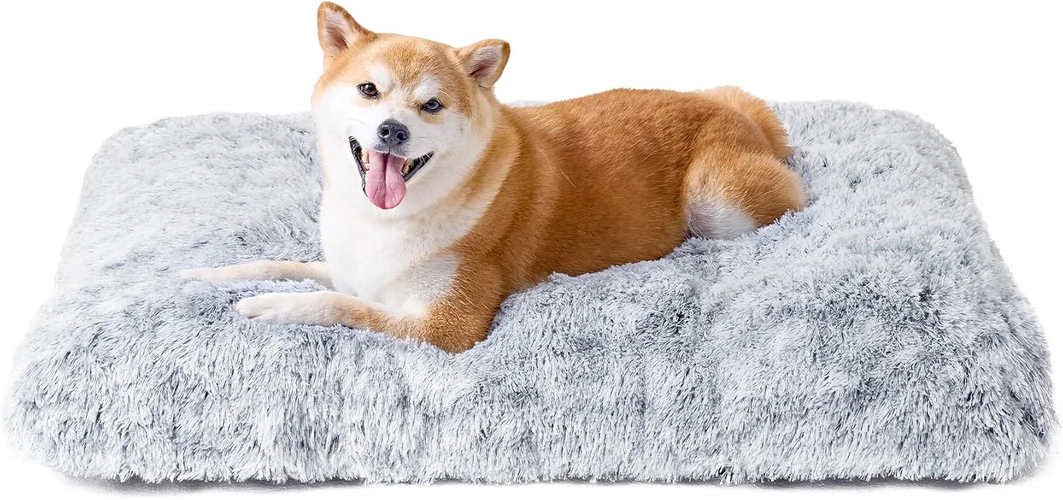 Discover Comfort with the EHEYCIGA Calming Dog Crate Bed Large, Washable Anti Anxiety Dog Pet Bed