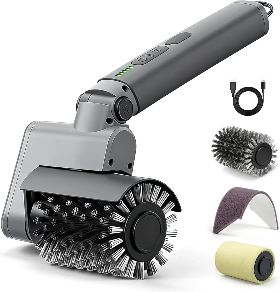 Discover the Electric Grill Brush 3-in-1 Kit – Cordless BBQ Cleaner for Effortless Maintenance