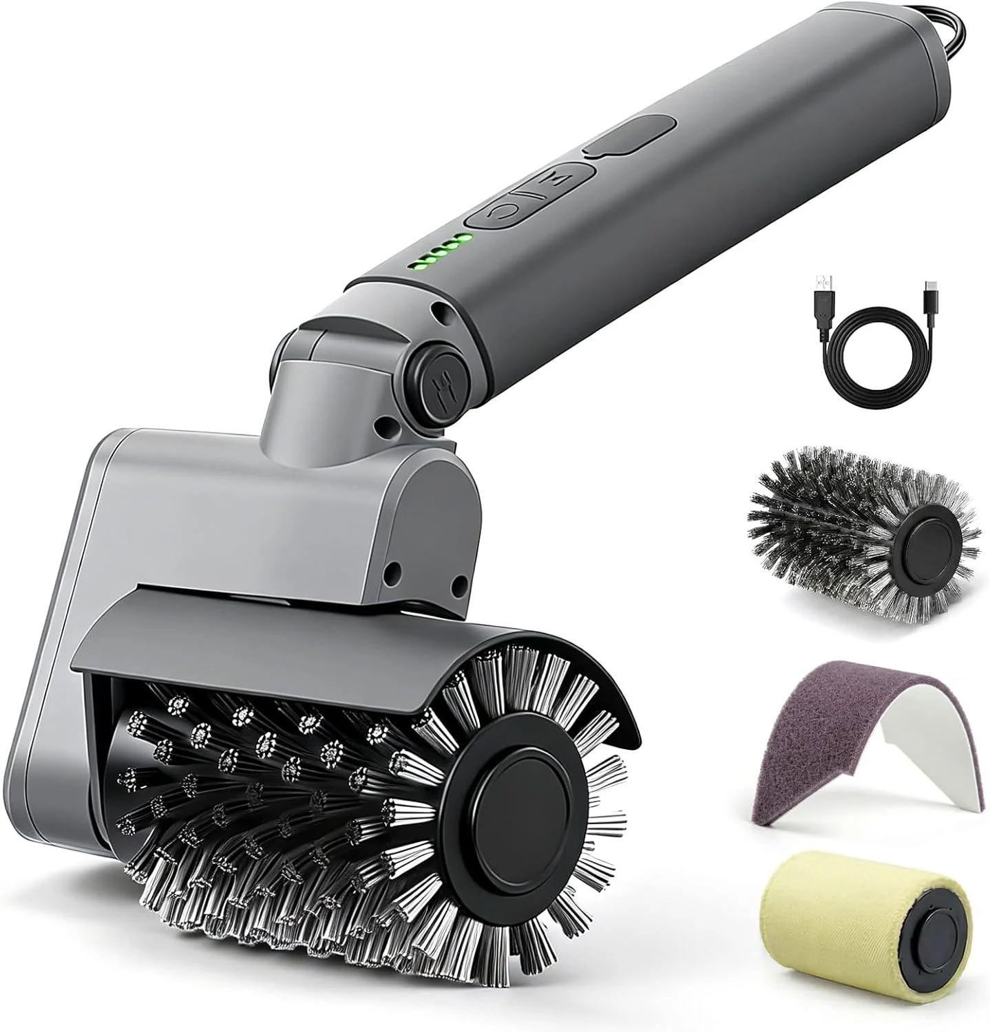 Discover the Electric Grill Brush 3-in-1 Kit – Cordless BBQ Cleaner for Effortless Maintenance