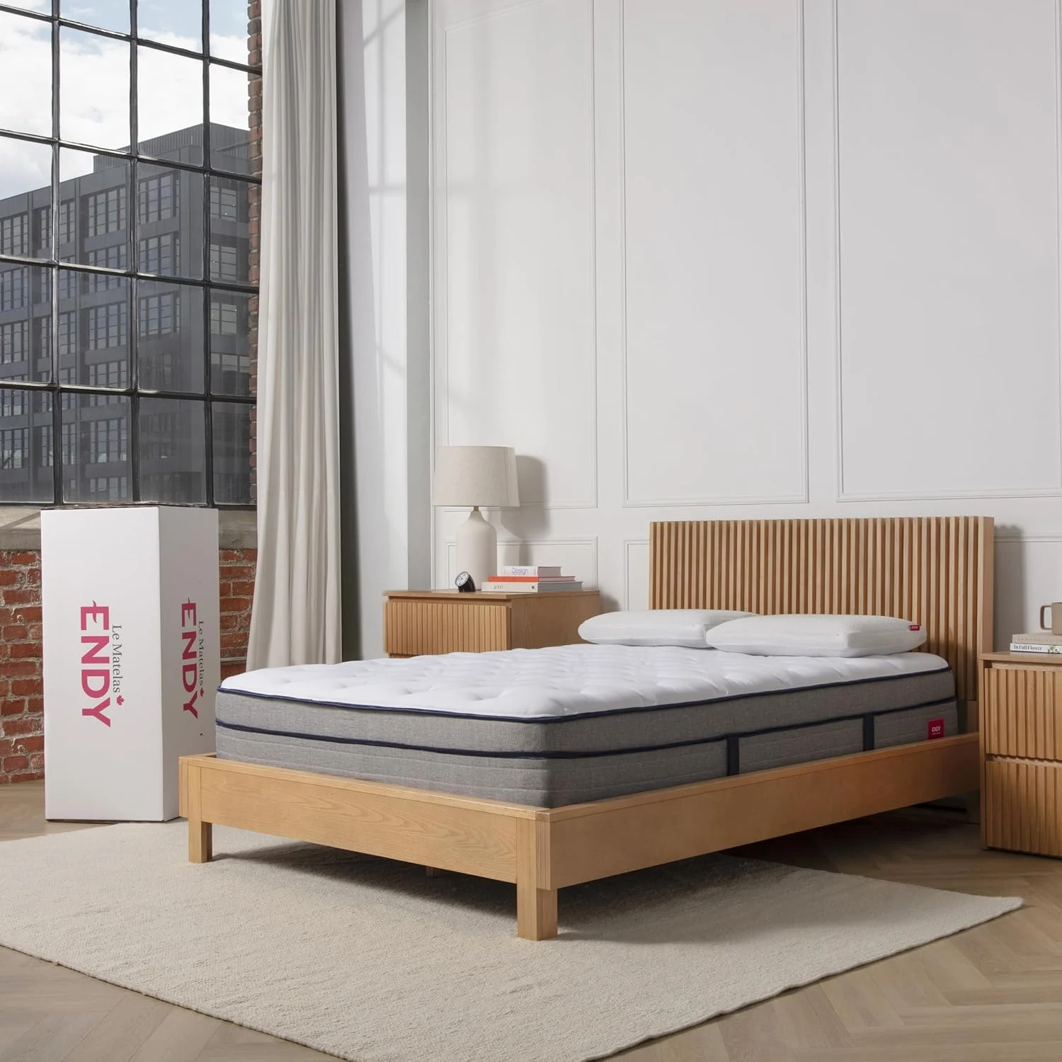 Experience Ultimate Comfort with the Endy King Mattress 13 Inch – Cooling Gel Infused Hybrid Mattress