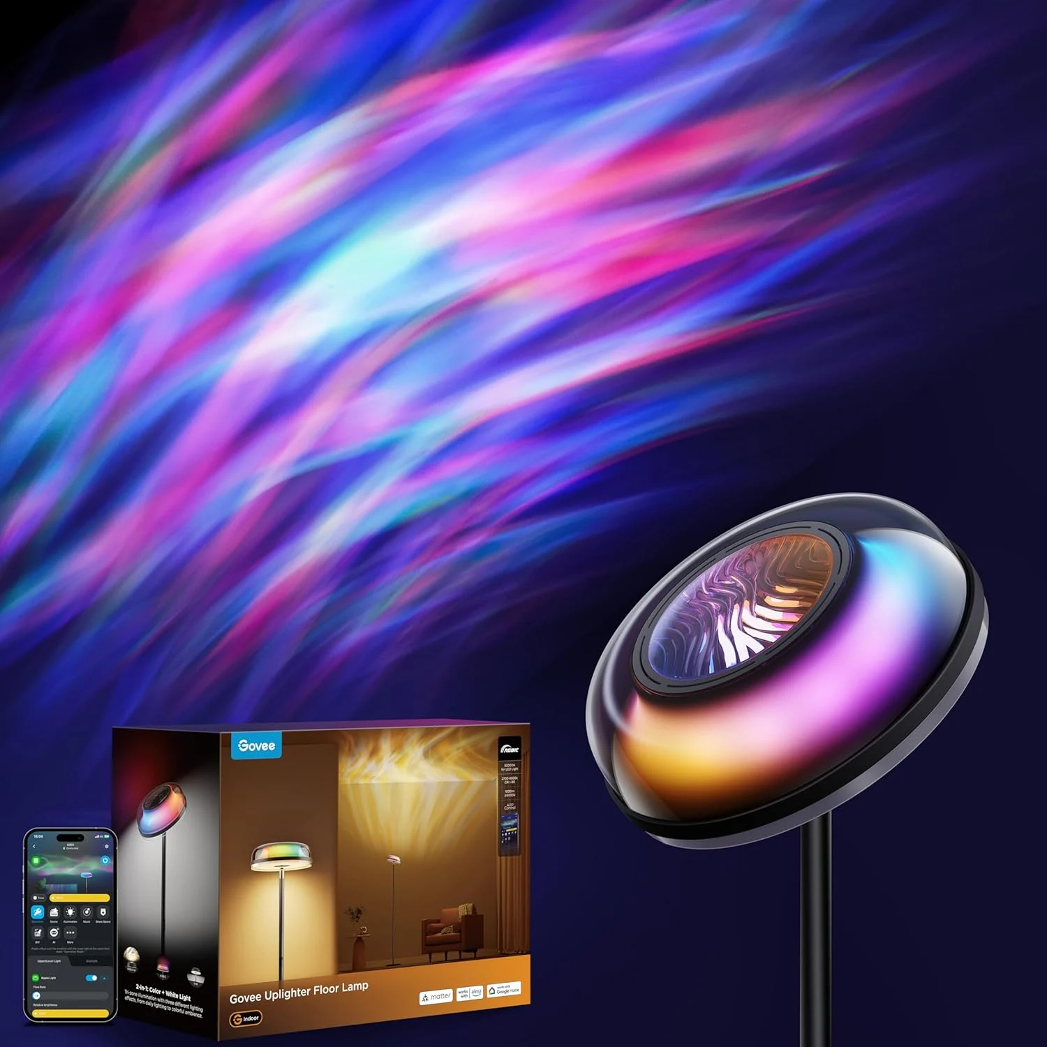 Transform Your Ambiance: A Deep Dive into the Govee Uplighter Floor Lamp for Living Room