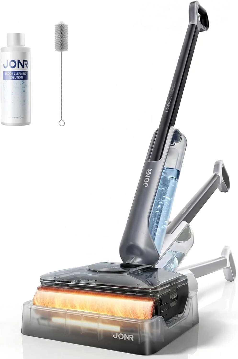 Discover the JONR H2 Pro Cordless Wet Dry Vacuum Cleaner with Warm Water Self-Cleaning