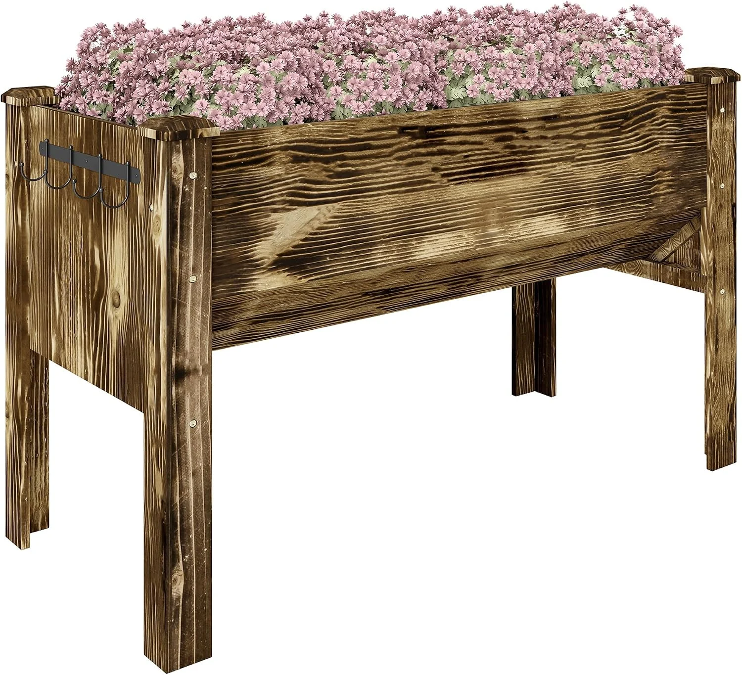 Transform Your Gardening Experience with the Outsunny Raised Garden Bed with Hooks
