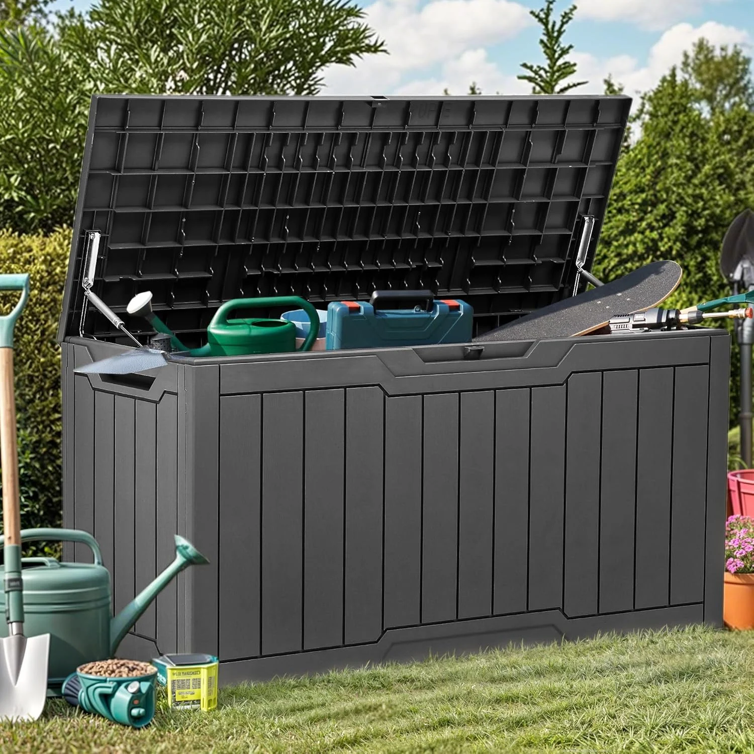 YITAHOME 80 Gallon Deck Box Outdoor Storage Box Review