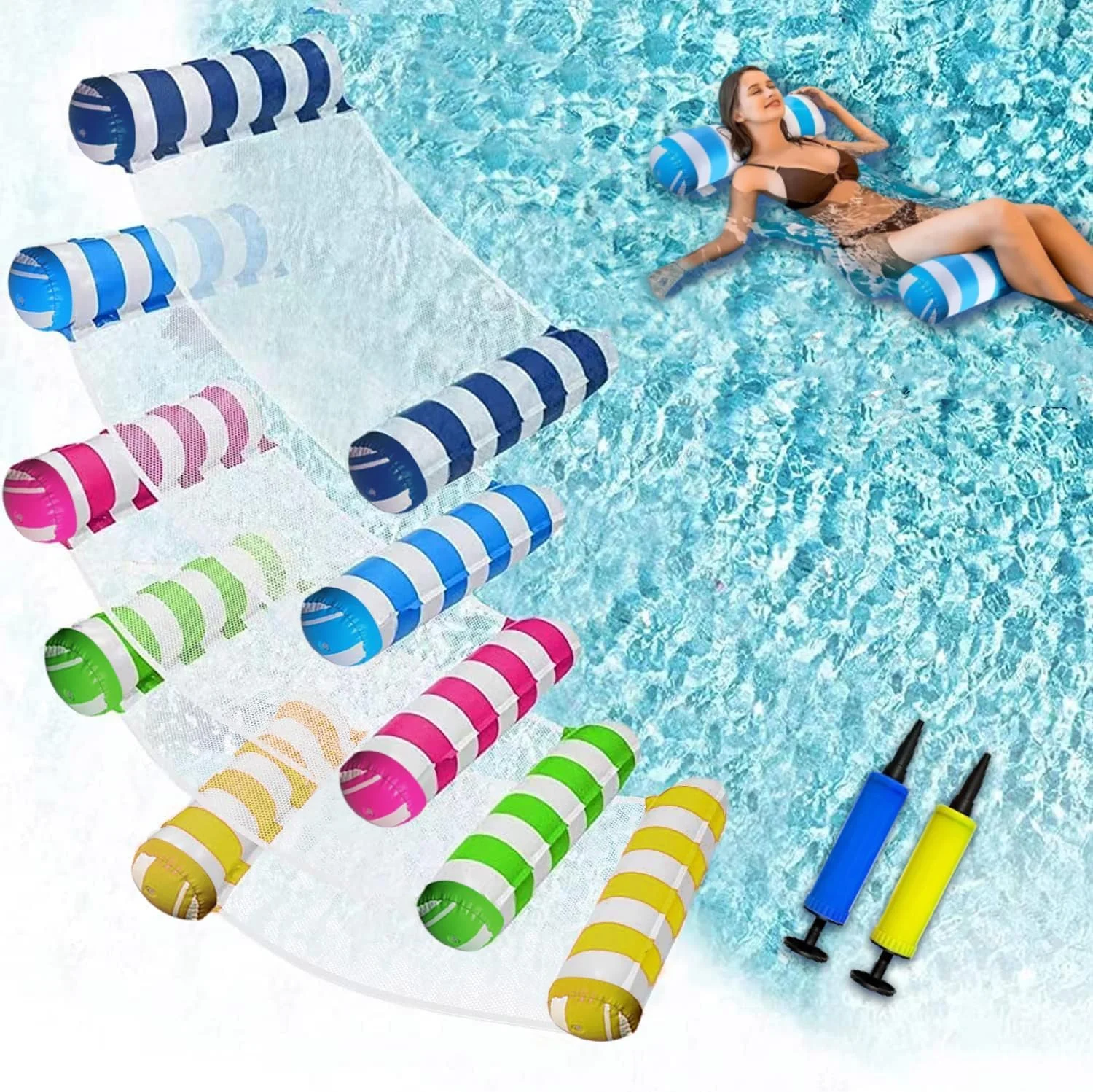 Elevate Your Aquatic Experience: A Review of the Oneirion 5 Pack XL Pool Floats Adult Size, 4-in-1 Multi-Purpose Water Pool Float